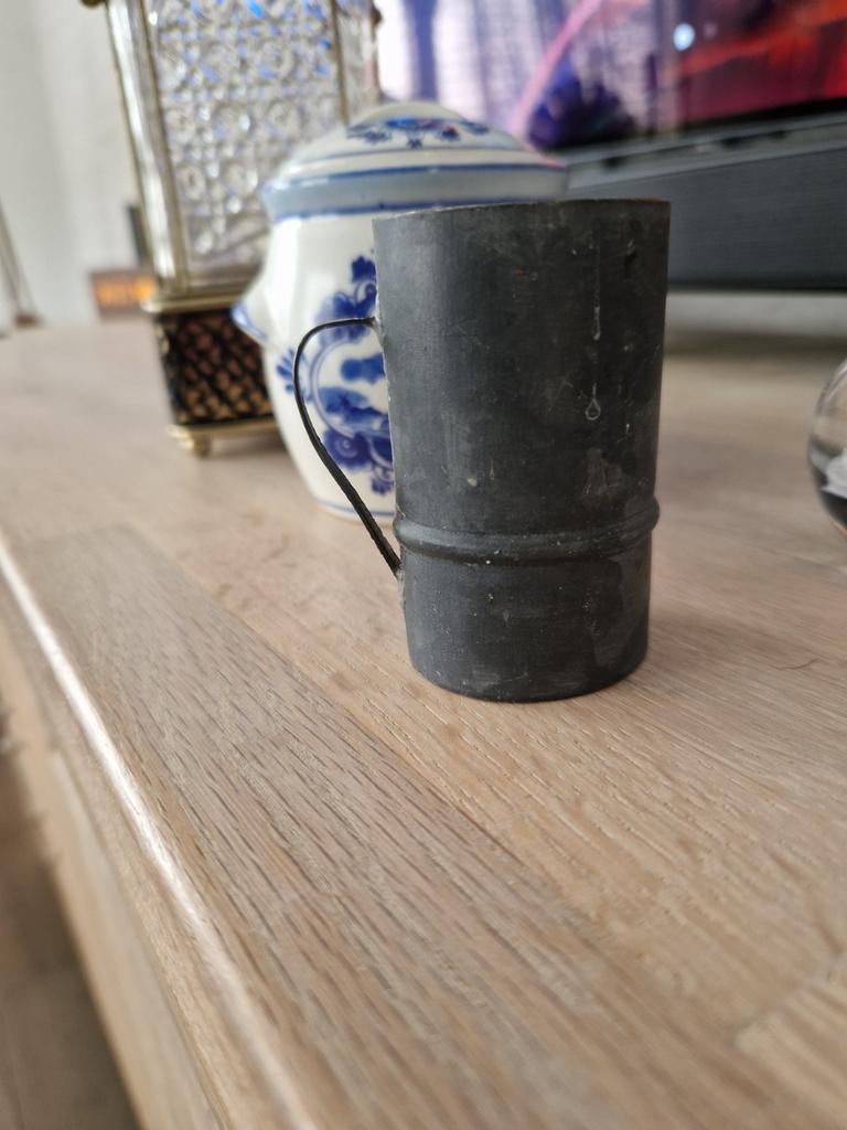 OUD KOFFIELOODJE TIN, Antiek en Kunst, Ophalen of Verzenden