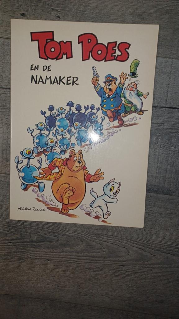 Tom Poes en de namaker van Marten Toonder, Boeken, Stripboeken, Gelezen, Marten Toonder, Eén stripboek, Ophalen of Verzenden