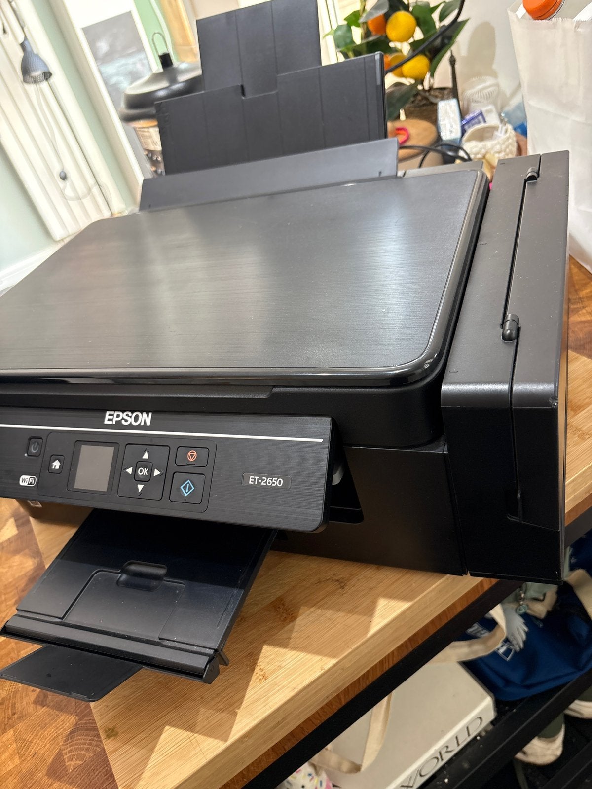 Epson EcoTank ET-2650 | lage tellerstand (845) | code E-11, Computers en Software, Inkjetprinter, All-in-one, Draadloos, Zo goed als nieuw