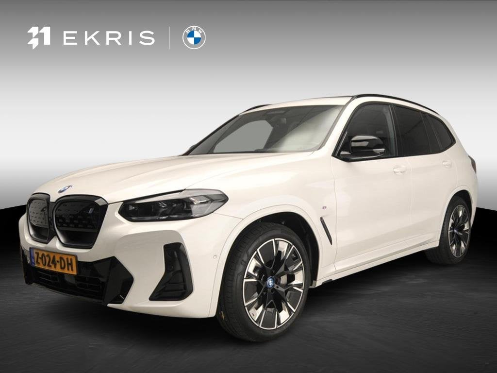BMW iX3 High Executive | M-Sportpakket | LED | Leder | HUD |, Auto's, BMW, Automaat, Achterwielaandrijving, Gebruikt, Wit