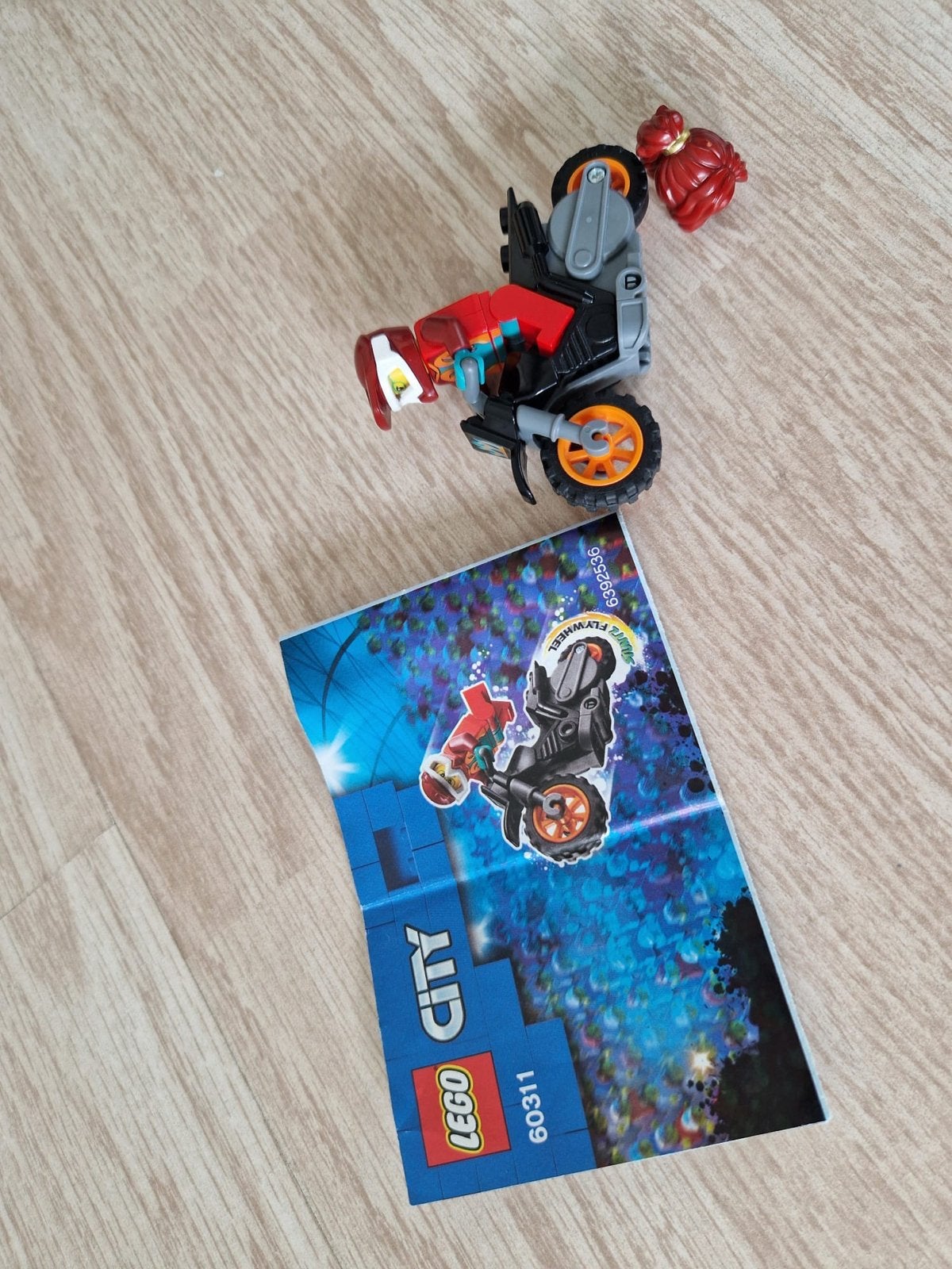 Lego City Stuntz Motorfiets 60311, Lego, Ophalen of Verzenden, Compleet, Complete set