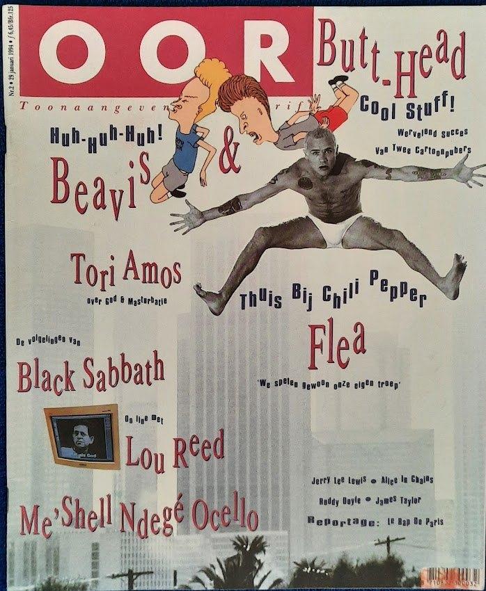 OOR 2-1994 Flea RHCPAmos Black Sabbath Reed Alice in Chains, Ophalen of Verzenden, Zo goed als nieuw, Muziek, Film of Tv