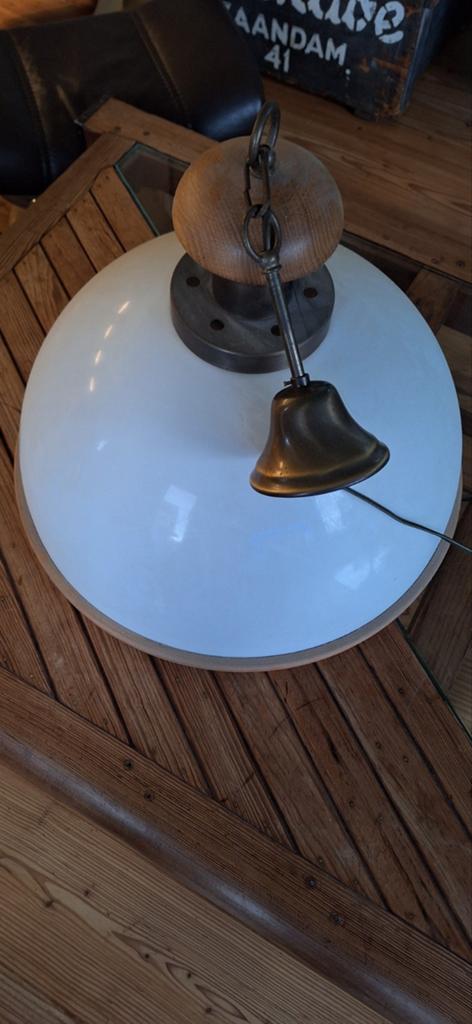 Vintage hanglamp, Huis en Inrichting, Ophalen of Verzenden, Kunststof, 50 tot 75 cm