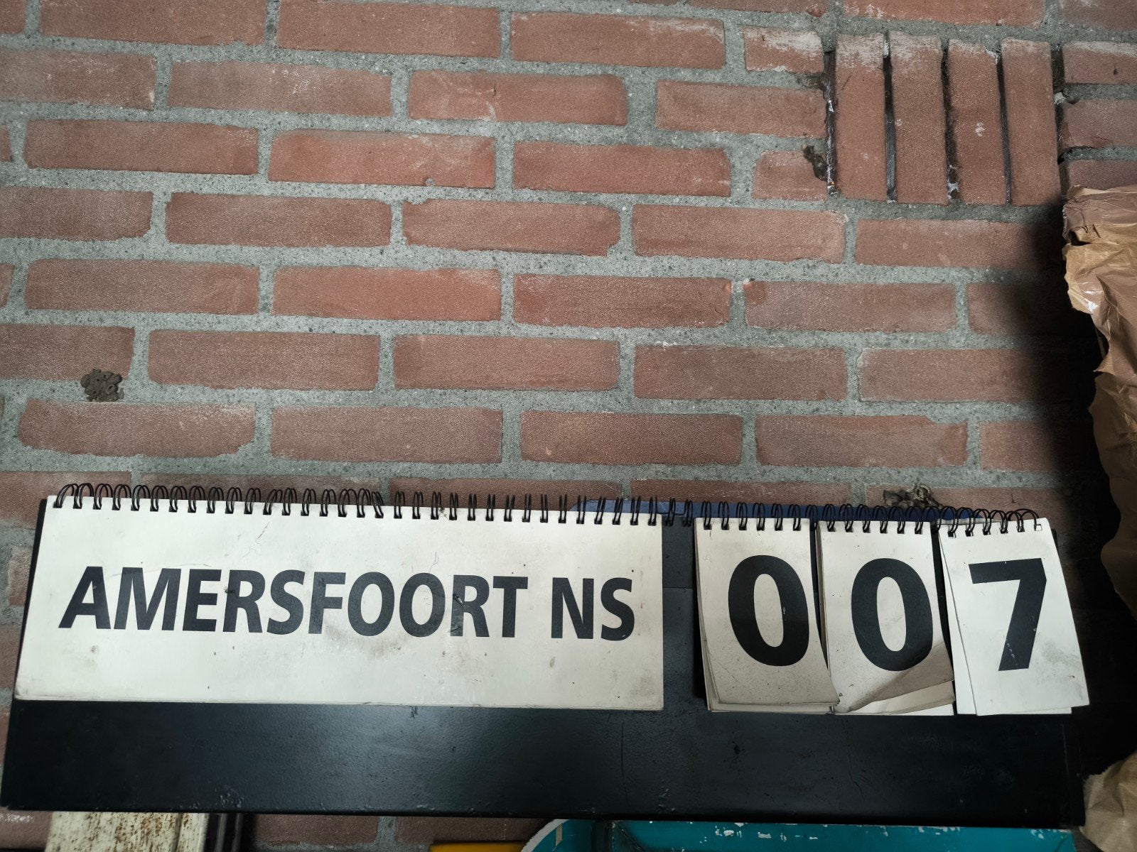Uniek Flipbord  bus, Verzamelen, Spoorwegen en Tramwegen, Ophalen