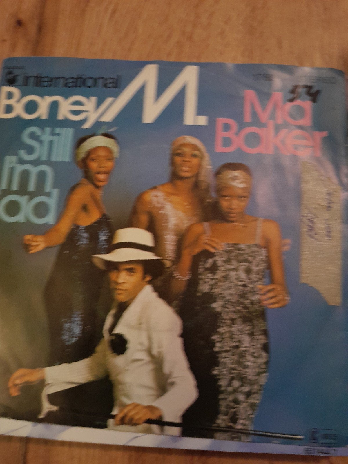 boney m 7inch ma baker, Cd's en Dvd's, Ophalen of Verzenden, Zo goed als nieuw, Pop
