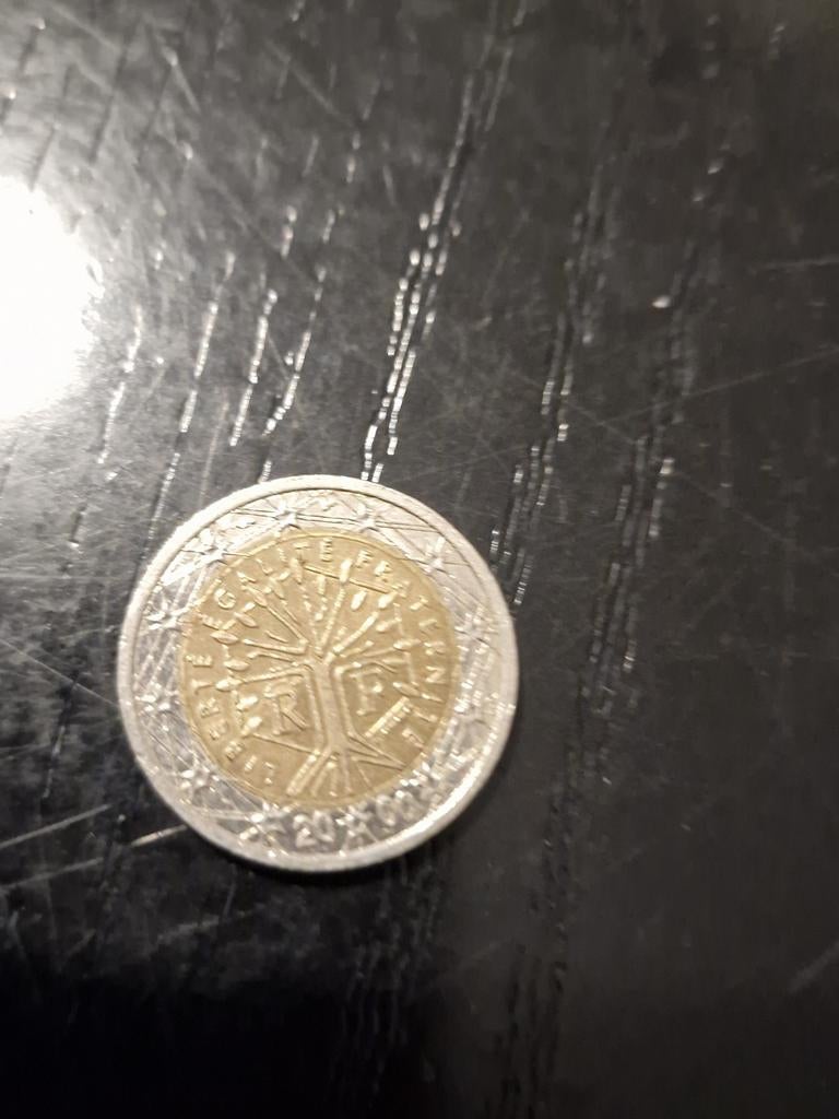 2 Euro munt Frankrijk 2001, Ophalen of Verzenden, Frankrijk, 2 euro, Losse munt