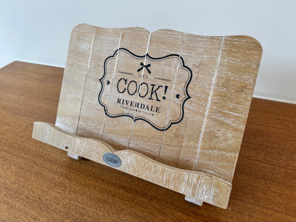 Riverdale Kookboekhouder - Stijlvol en Praktisch, Overige typen, Hout, Zo goed als nieuw, Overige merken