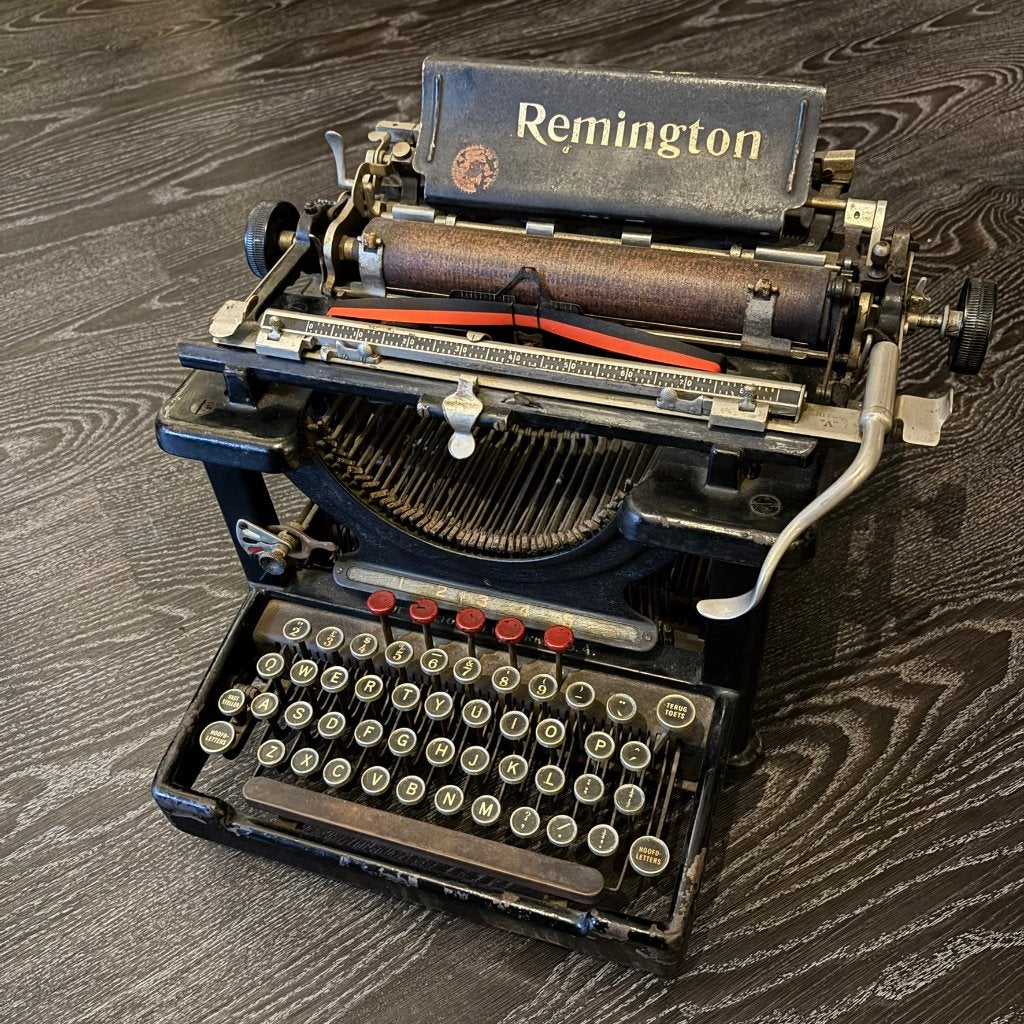 Antieke Remington Typemachine, Diversen, Ophalen, Gebruikt
