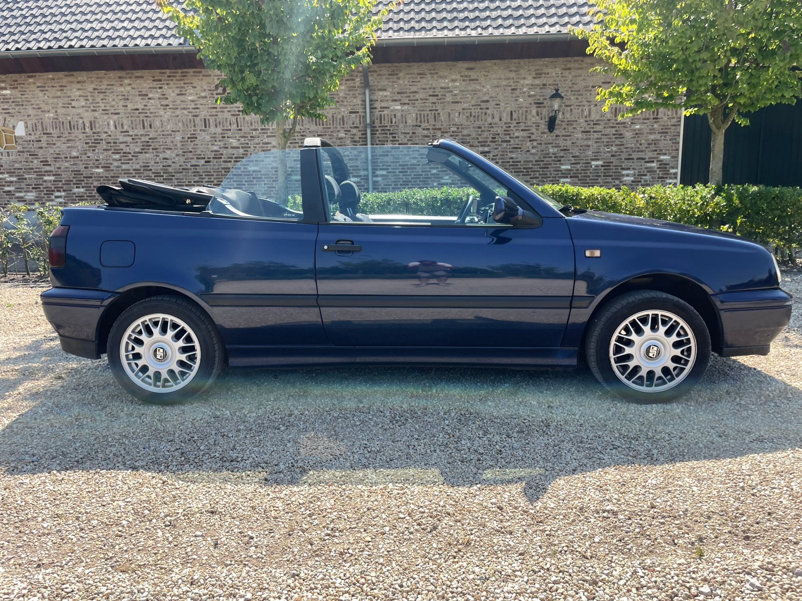 Volkswagen Golf 1.8 Cabriolet 66KW E2 1995 Blauw, Voorwielaandrijving, Zwart, 4 cilinders, Cabriolet