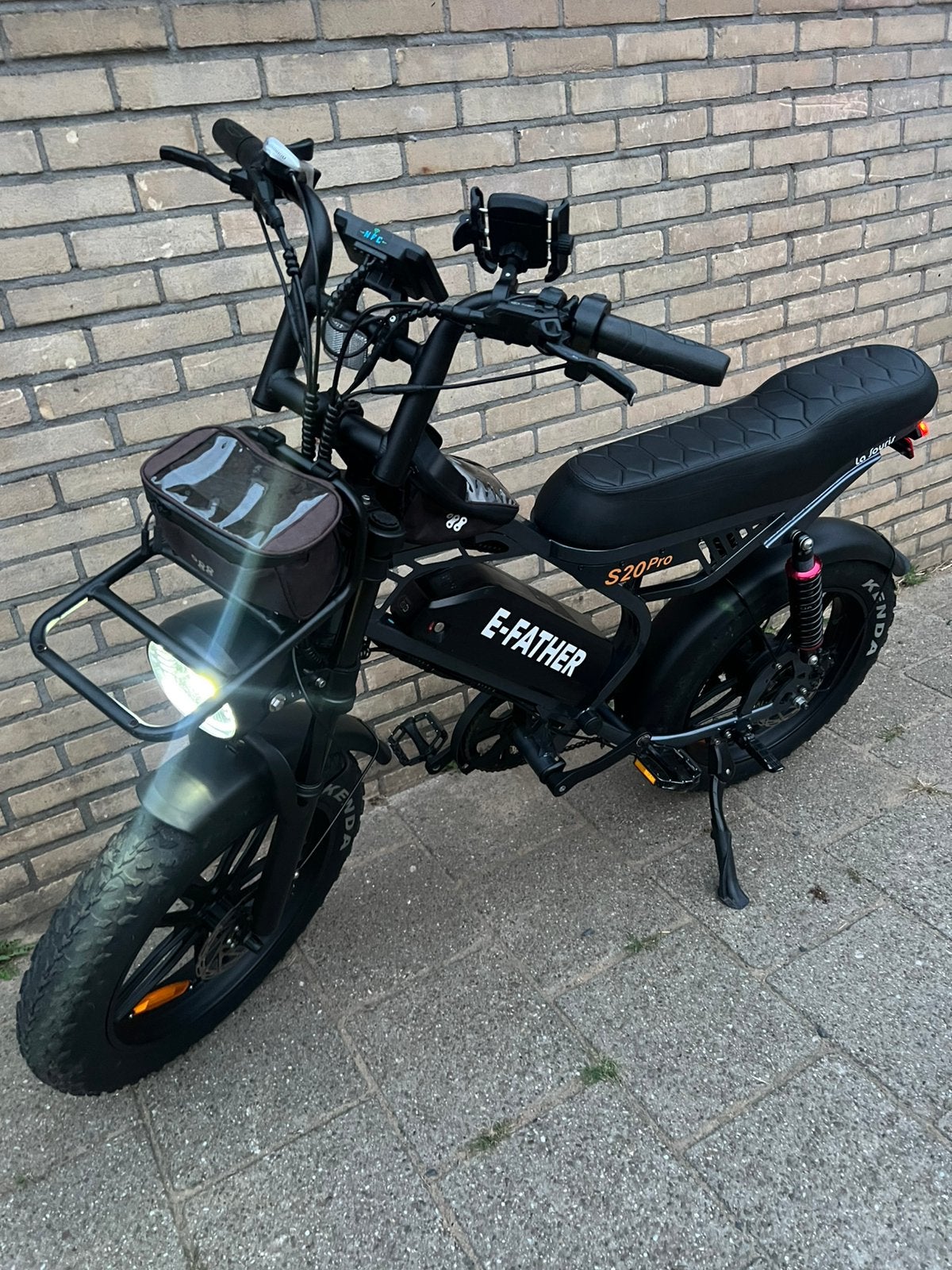 Fatebike s20 pro donkergrijs(metallic), 59 cm of meer, Ophalen, Zo goed als nieuw, Overige merken
