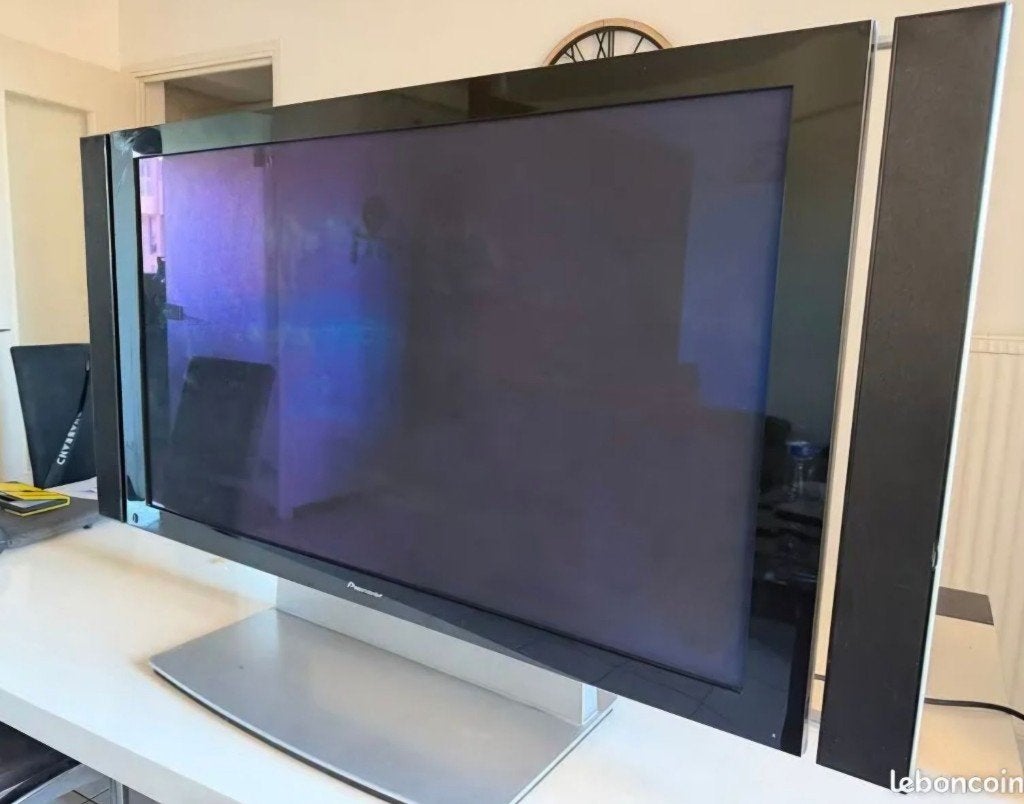 pioneer plasma TV 436 incl receiver en speakers, Audio, Tv en Foto, Televisies, Ophalen, Gebruikt, 50 Hz, Pioneer