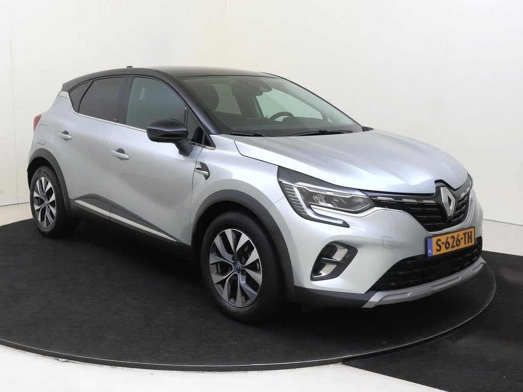 Renault Captur 1.6 E-Tech Plug-in Hybrid 160 PK Intens | App, Stof, Gebruikt, 4 cilinders, Parkeersensor