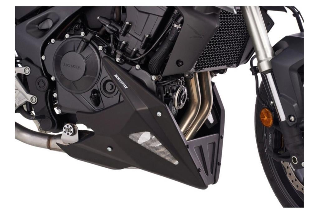 Bodystyle Bugspoiler (bellypan) - Honda CB750 Hornet - Zwart, Ophalen of Verzenden, Gebruikt