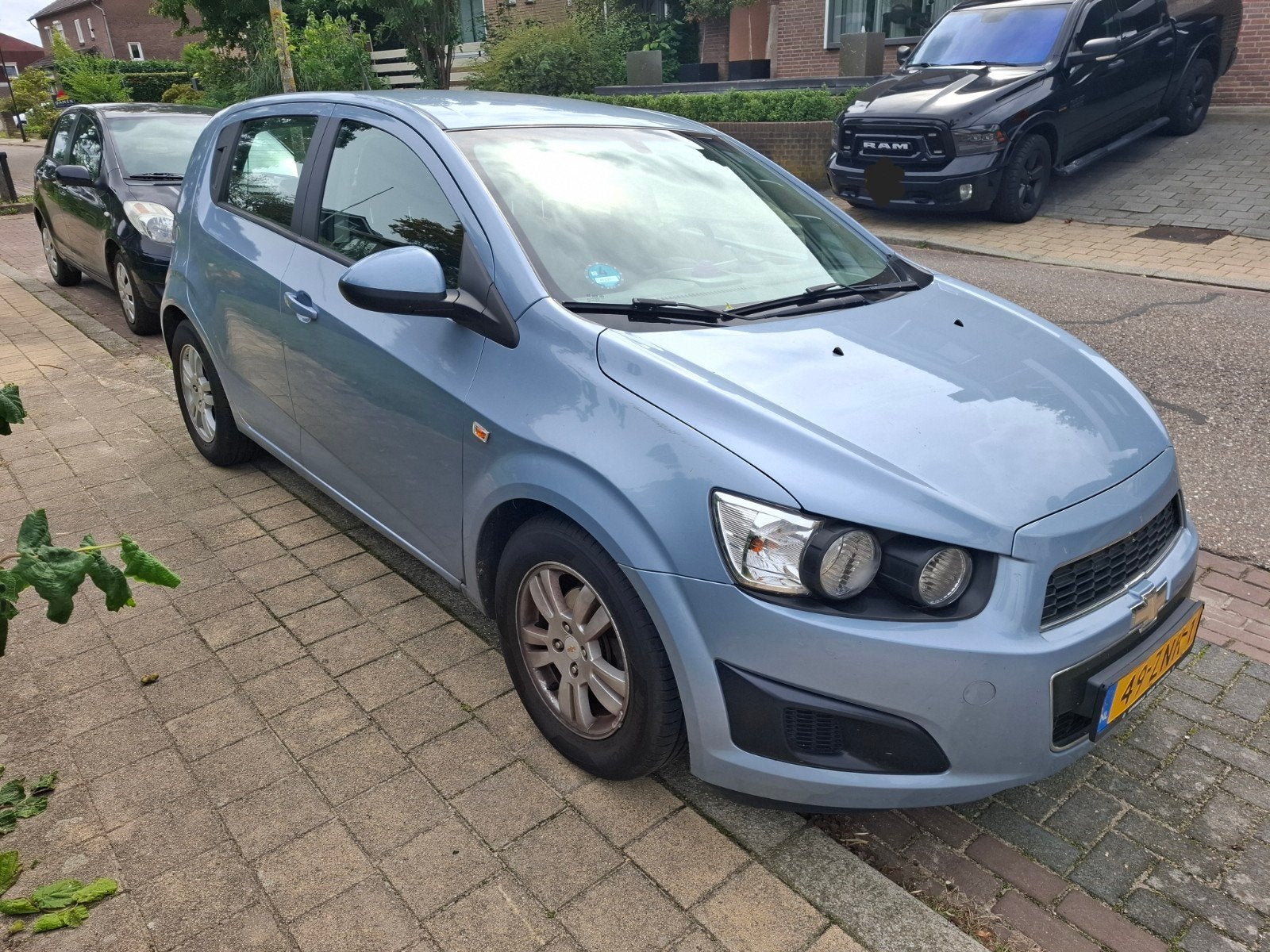 Chevrolet Aveo, 1.2,  5-DEURS, 2013, Blauw, Ophalen, Chevrolet
