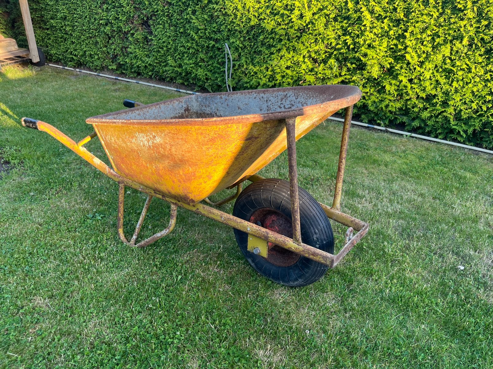Vintage kruiwagen, Ophalen, Gebruikt, Eenwielig