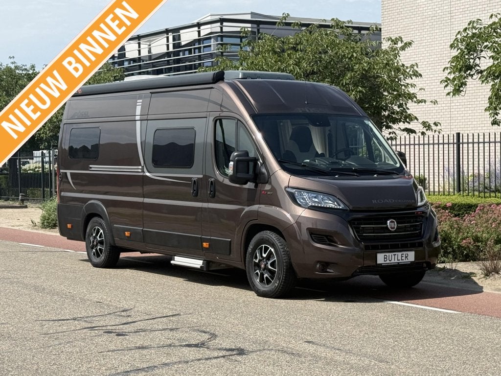 Pössl Roadcruiser 640 2021 33.000KM AUT 160PK, Automaat, Ringverwarming, Fiat, Tot en met 2