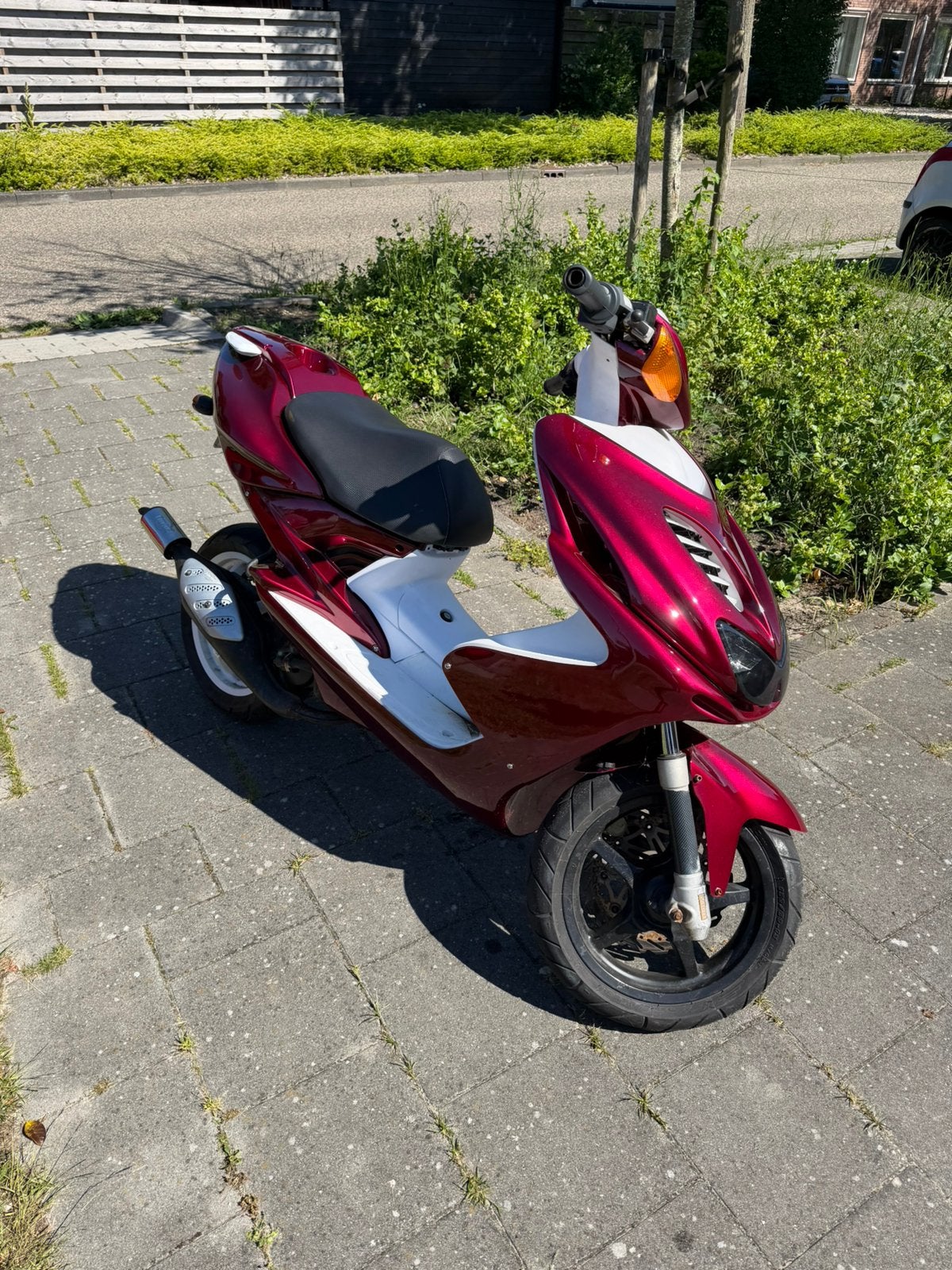 Yamaha aerox 50cc, Fietsen en Brommers, Scooters | Yamaha, Ophalen, Zo goed als nieuw, Benzine, Aerox