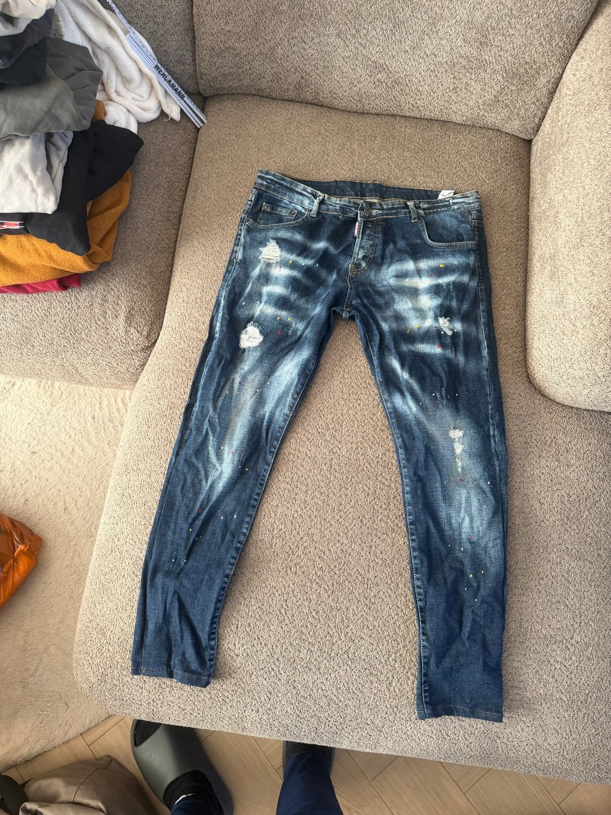 2x Dsquared2 Jeans, Ophalen of Verzenden, Gedragen, Blauw, Overige jeansmaten