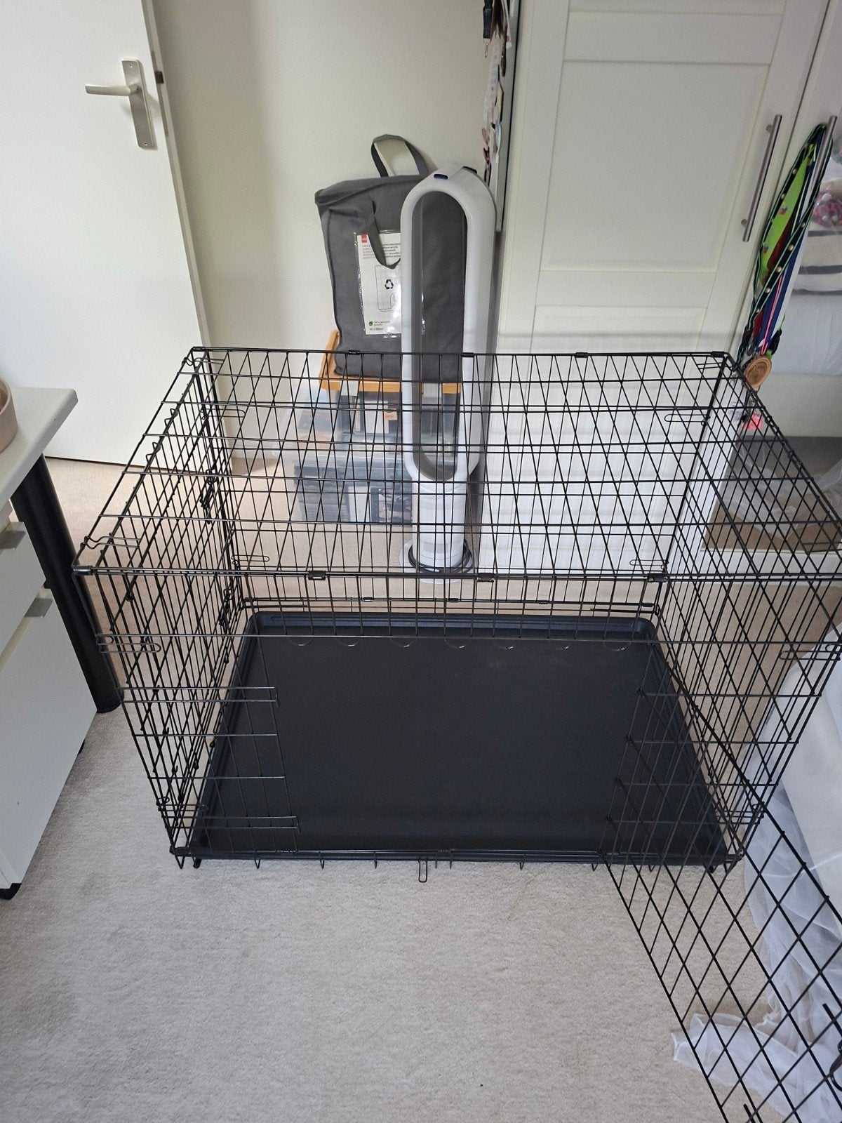 Topmast hondenbench grote hond 107cm x 69cm x 76cm, Ophalen, Zo goed als nieuw