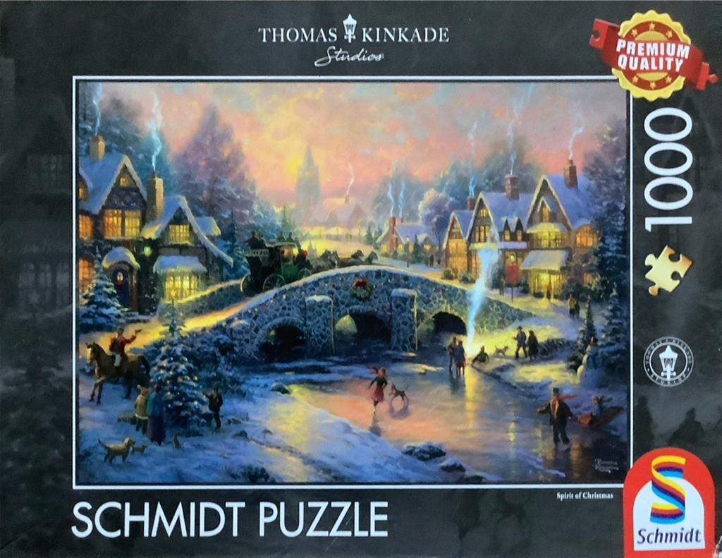 Schmidt puzzel, Ophalen, 500 t/m 1500 stukjes, Gebruikt, Legpuzzel