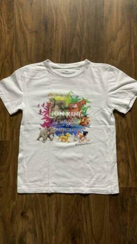 Origineel Disneyland Parijs shirt maat 12/152 ( jungle book), Jongen of Meisje, Ophalen of Verzenden, Zo goed als nieuw, Disneyland Parijs