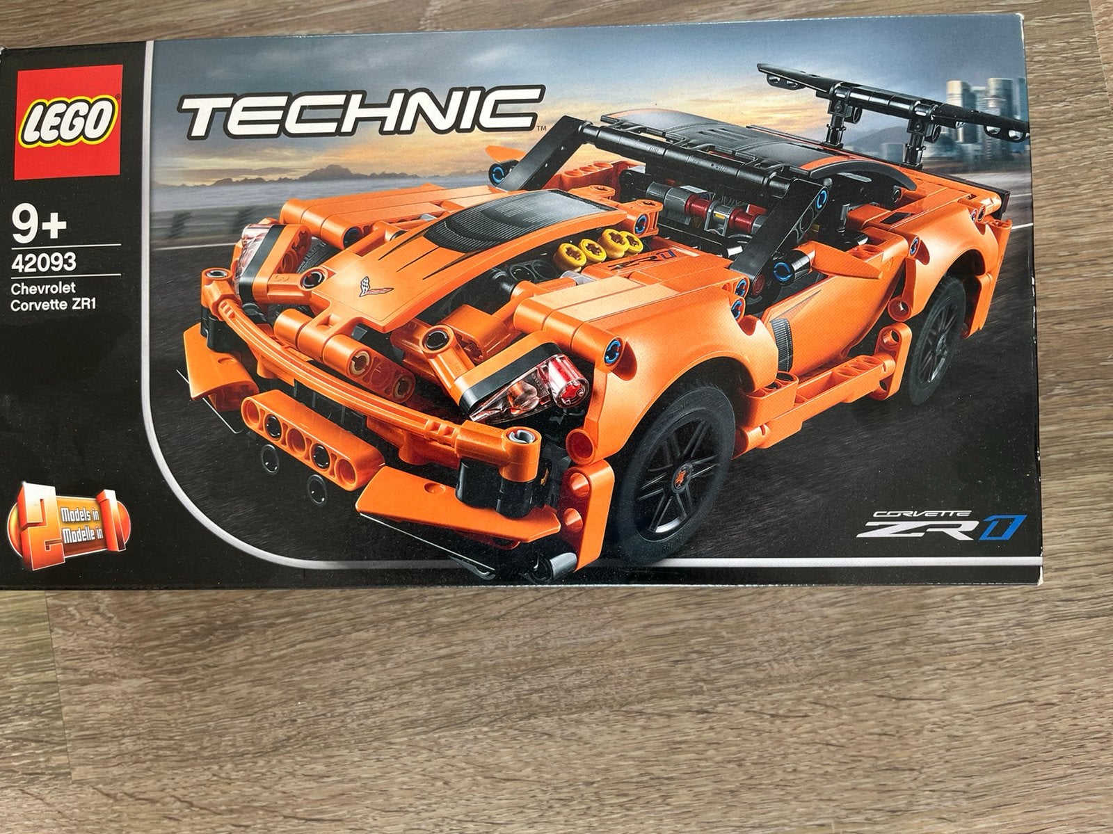 Lego technic Corvet 42093, Ophalen, Zo goed als nieuw