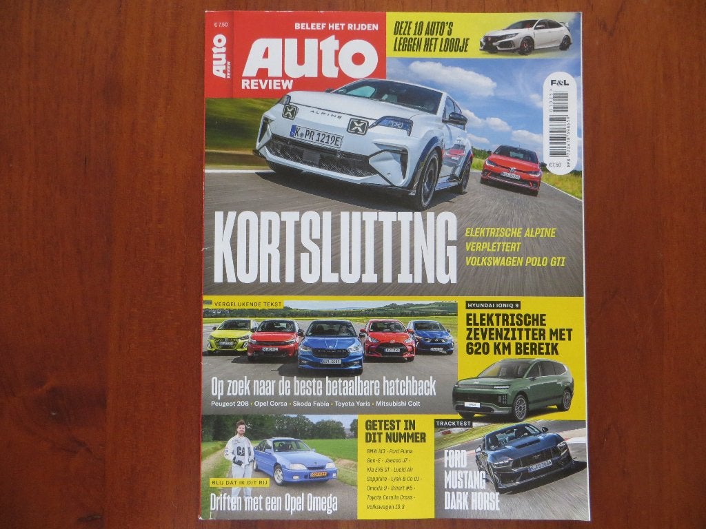 Auto Review 10 2025 Hyundai Ioniq 9, Ford Mustang Dark Horse, Ophalen of Verzenden, Nieuw, Ford