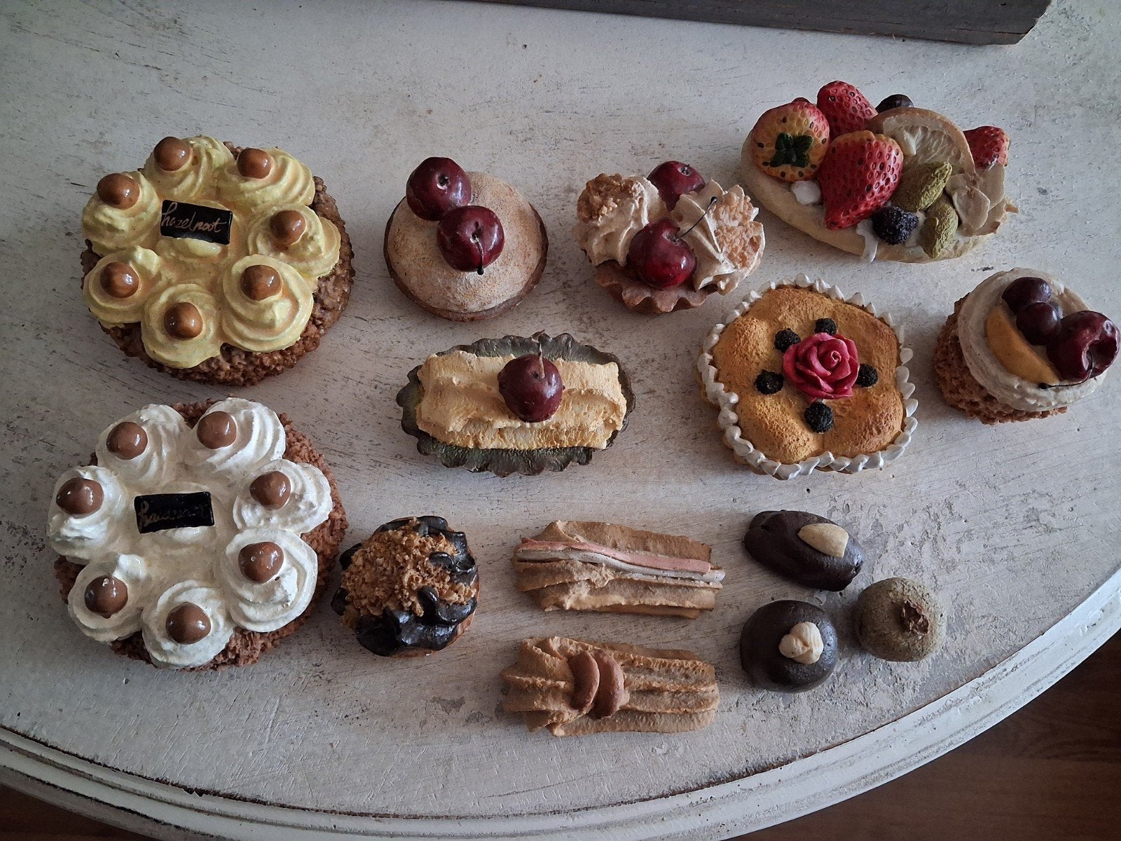 mooie decoratie nep gebakjes, Ophalen, Gebruikt