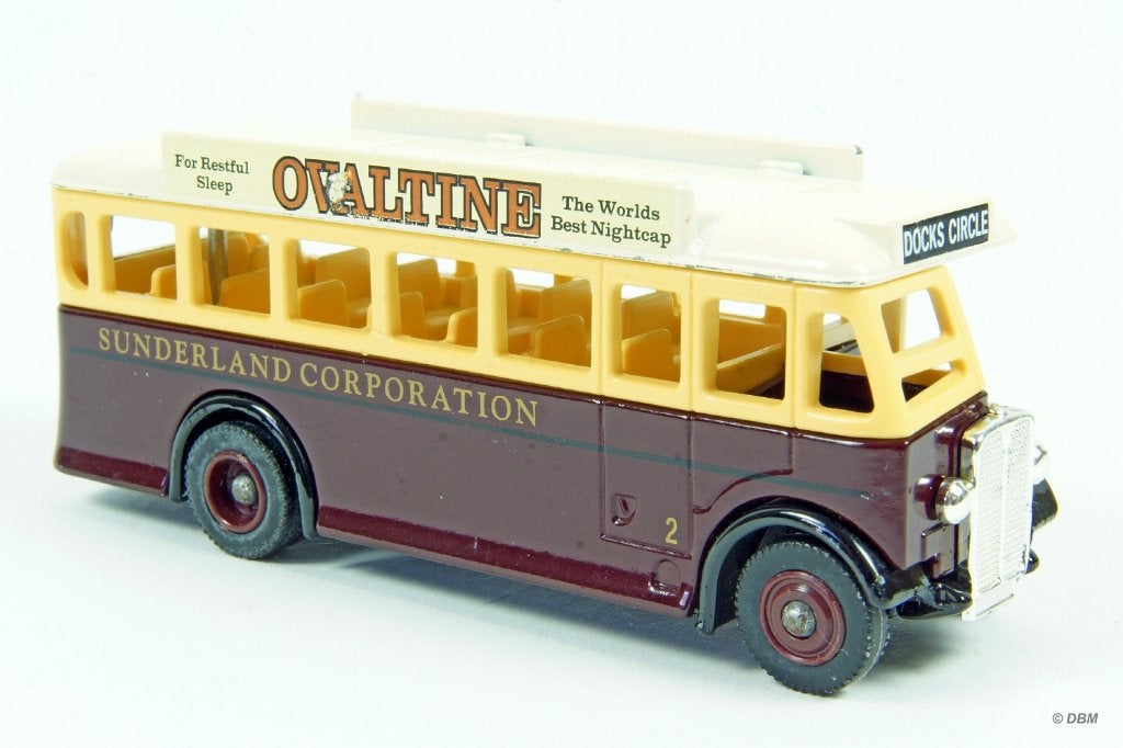 AEC Regal Half Cab Coach 1932 - Lledo Days Gone, Ophalen of Verzenden, Bus of Vrachtwagen
