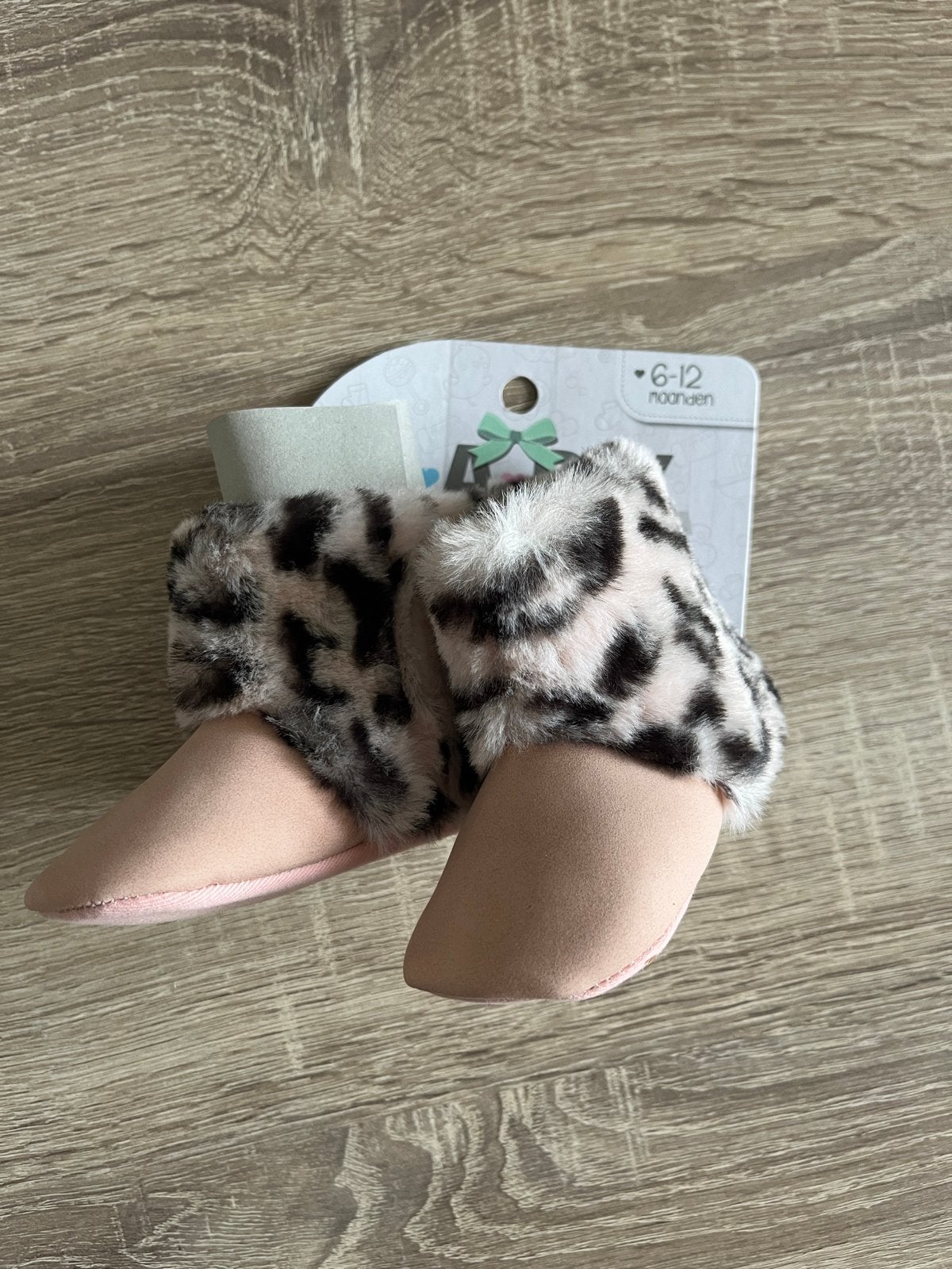 Baby laarsjes met luipaardprint - Etos, Ophalen of Verzenden, Nieuw, Jongetje of Meisje, Laarsjes