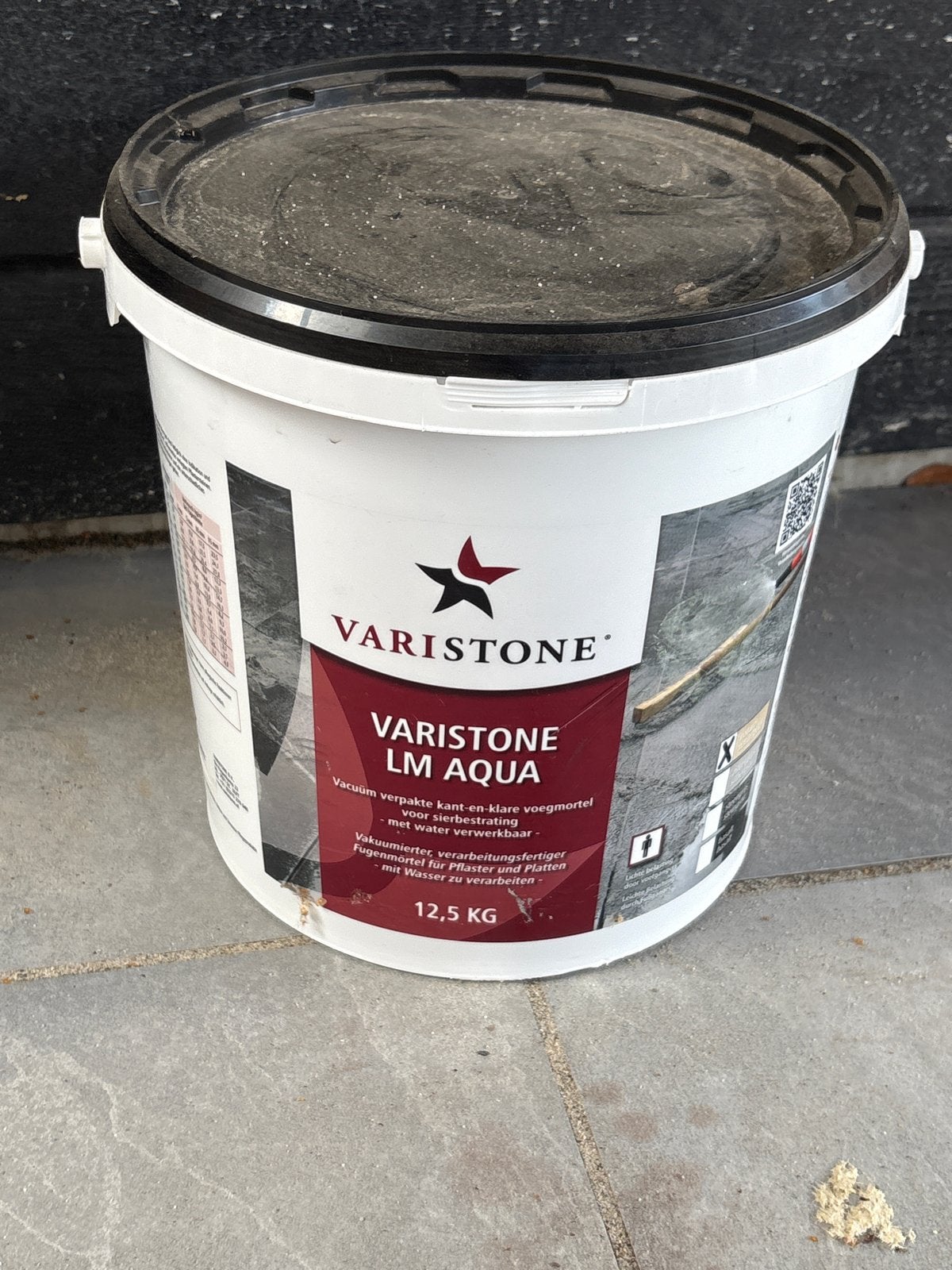 Varistone LM Aqua voegmortel 12,5 KG naturel, Ophalen of Verzenden, Nieuw, Overige materialen, Overige typen