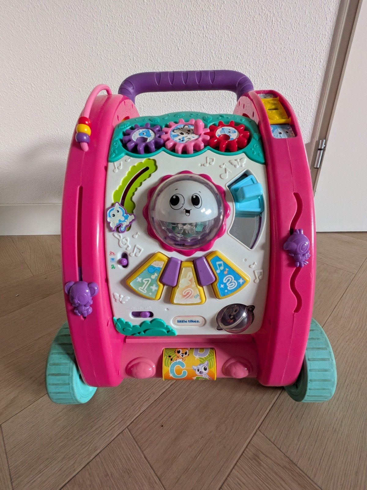 Little Tikes 3-in-1 activitywalker roze NL/FR, Kinderen en Baby's, Speelgoed | Babyspeelgoed, Ophalen, Gebruikt, Overige typen