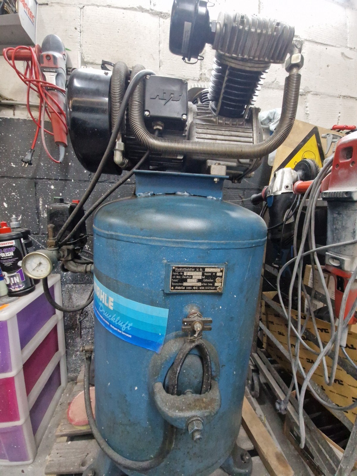 Mahle Compressor  150 ltr inhoud, 100 liter of meer, Ophalen