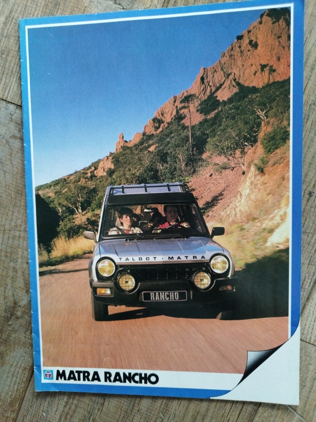 Talbot Matra Rancho brochure uit 1983 - 16 pagina's, Gelezen, Ophalen of Verzenden, Talbot, Overige merken