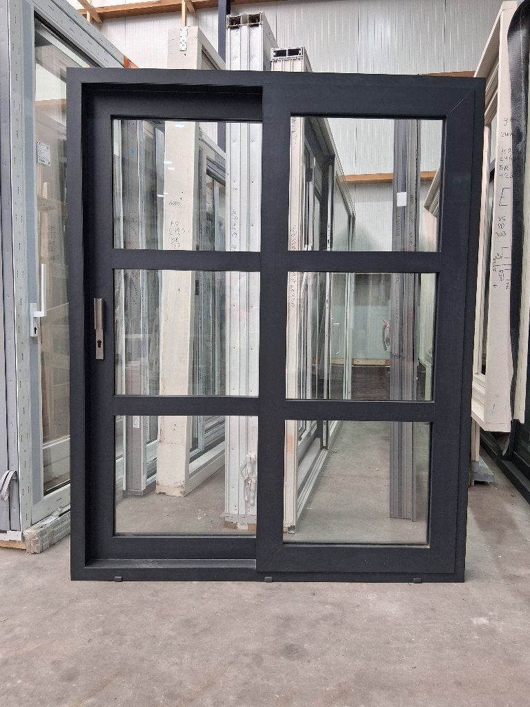 Nieuw Alumnium schuifpui Hr++ bezorgen factuur mogelijk, Aluminium, Ophalen of Verzenden, Zo goed als nieuw, 150 tot 225 cm