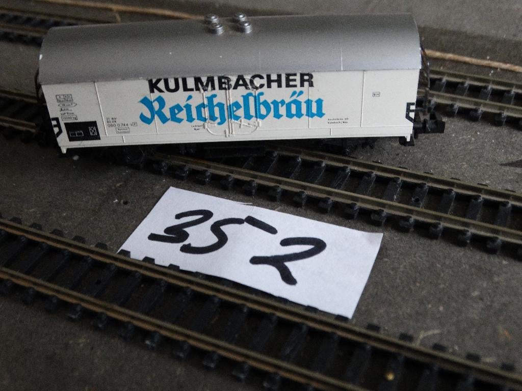 Fleischmann 2467. bierwagen, Kulmbacher Reichelbräu. adv 352, Hobby en Vrije tijd, Modeltreinen | N-Spoor, Wagon, Ophalen of Verzenden