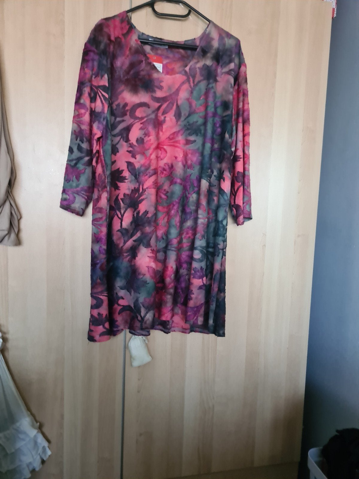 Nieuwe Magna jurk/tuniek maat 52/54 met Ausbrenner stof, Meerkleurig, Nieuw, Ophalen of Verzenden, Magna