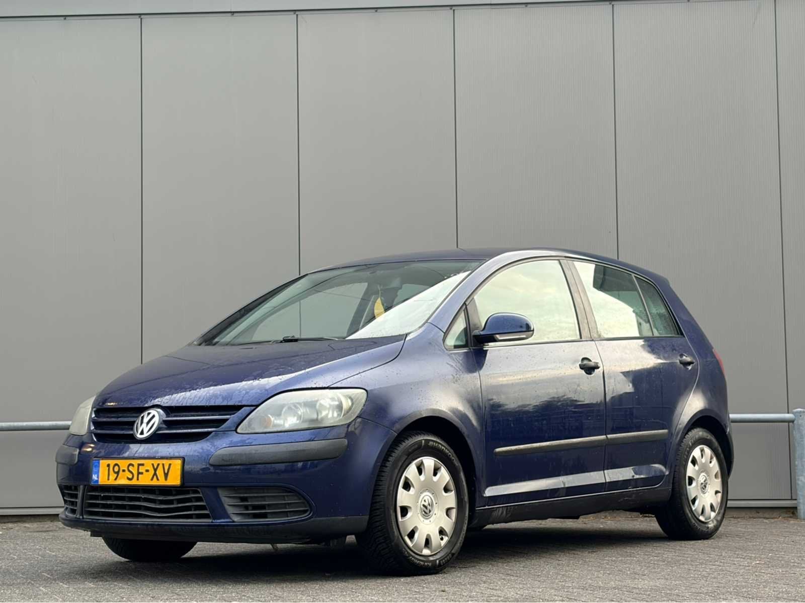 2006 Volkswagen Golf Plus 1.6 FSI Comfortl.Bns Personenauto, Auto's, Gebruikt, 4 cilinders, Blauw, 116 pk