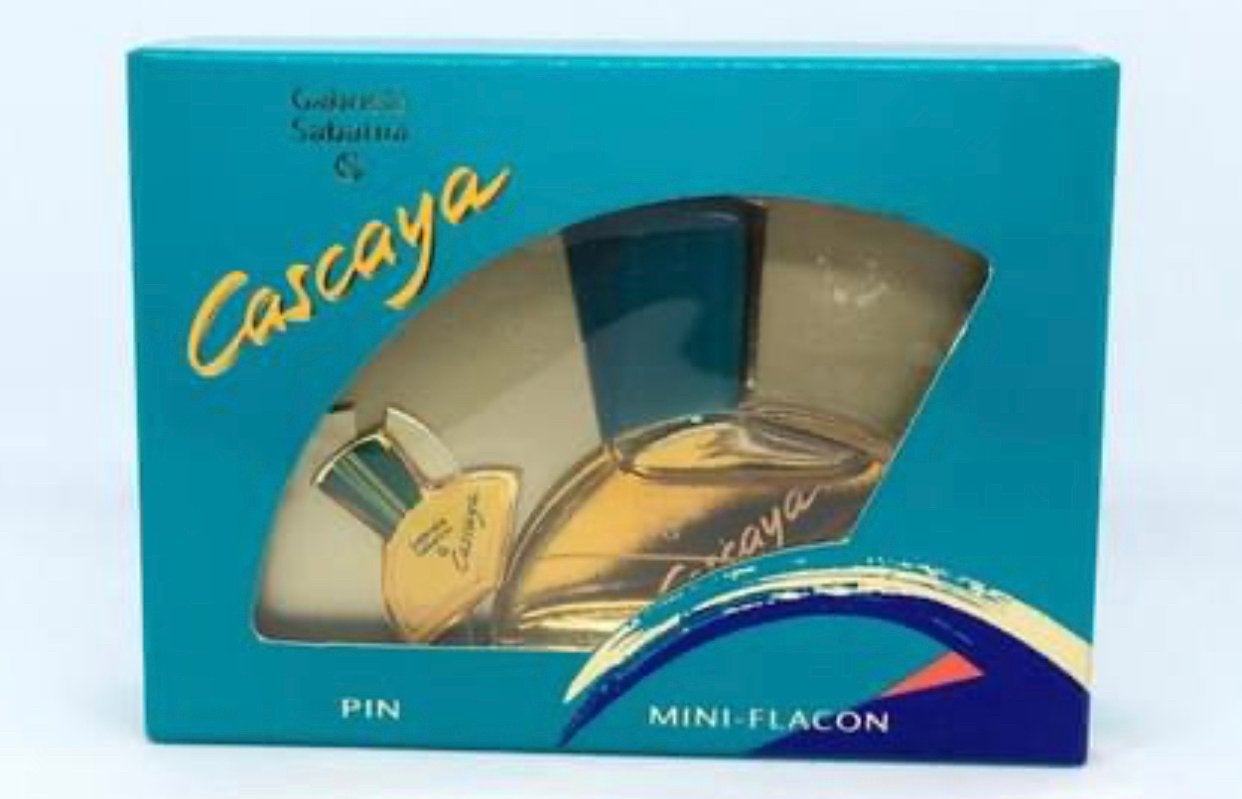 Gabriela Sabatini Cascaya Parfum Mini-Flacon met Pin, Verzenden, Nieuw