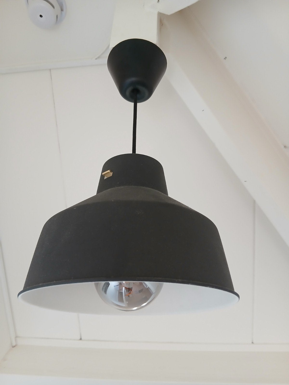 Mooie hanglamp zwart, Ophalen, Zo goed als nieuw