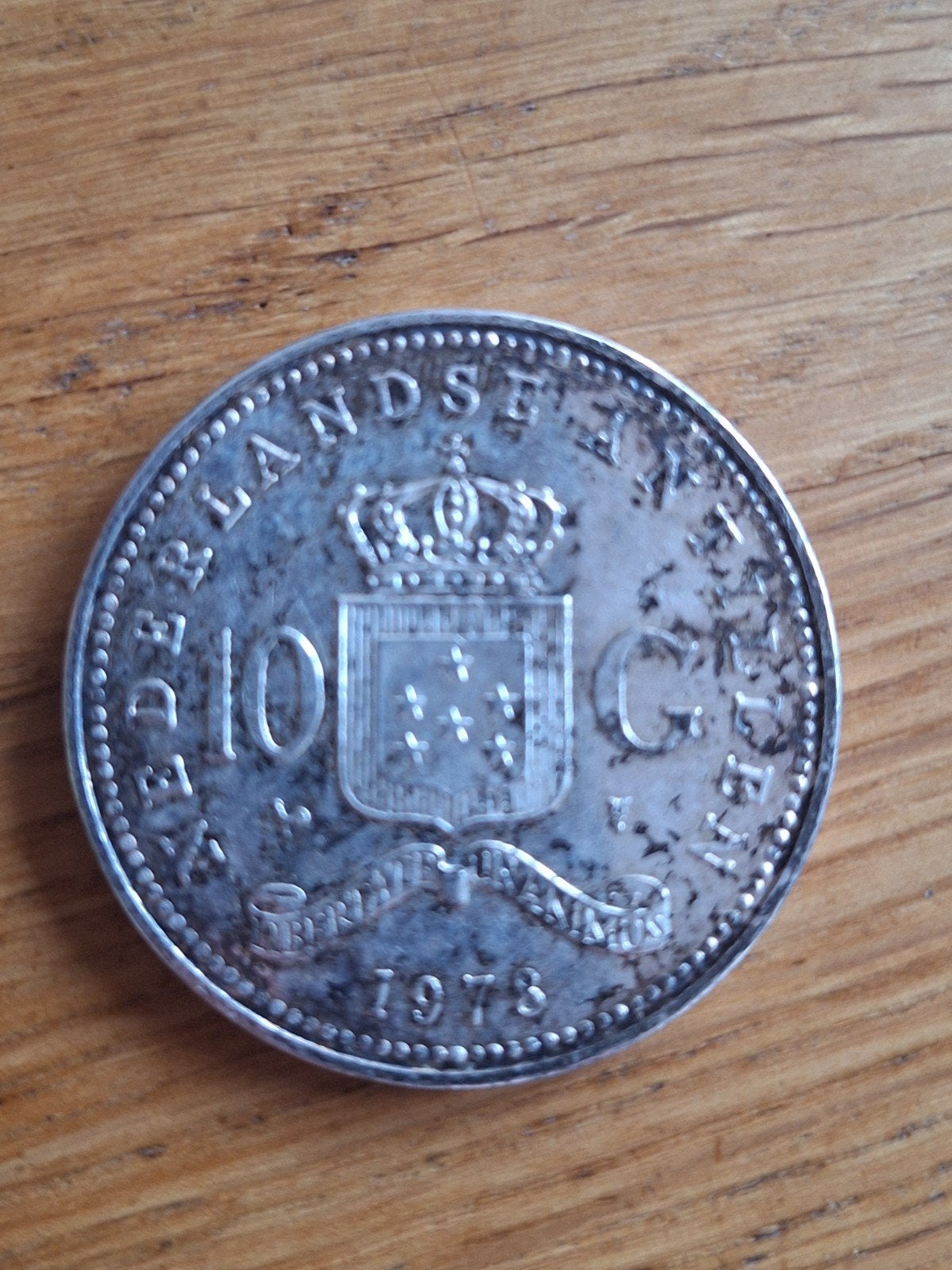 Zilveren 10 Gulden Munt Koningin Juliana 1978, Koningin Juliana, Zilver, Ophalen of Verzenden, Losse munt