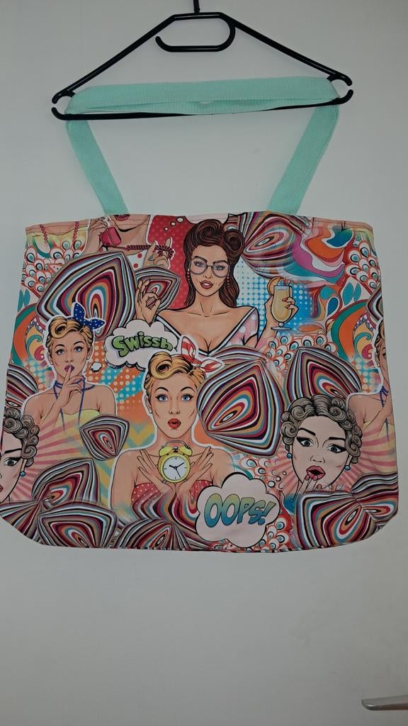Bigshopper / strandtas / boodschappentas /totebag, Ophalen of Verzenden, Nieuw, Shopper