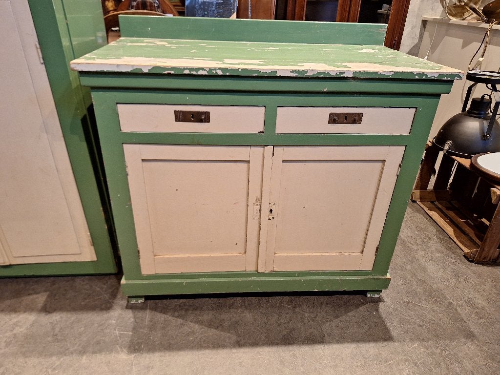 Toffe wandkast / commode kast brocante, Ophalen