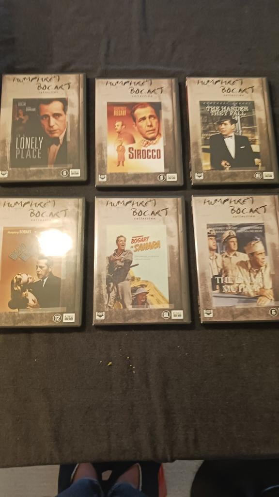 Humphrey Bogart DVD Collectie, Cd's en Dvd's, Alle leeftijden, Ophalen of Verzenden, 1980 tot heden, Zo goed als nieuw