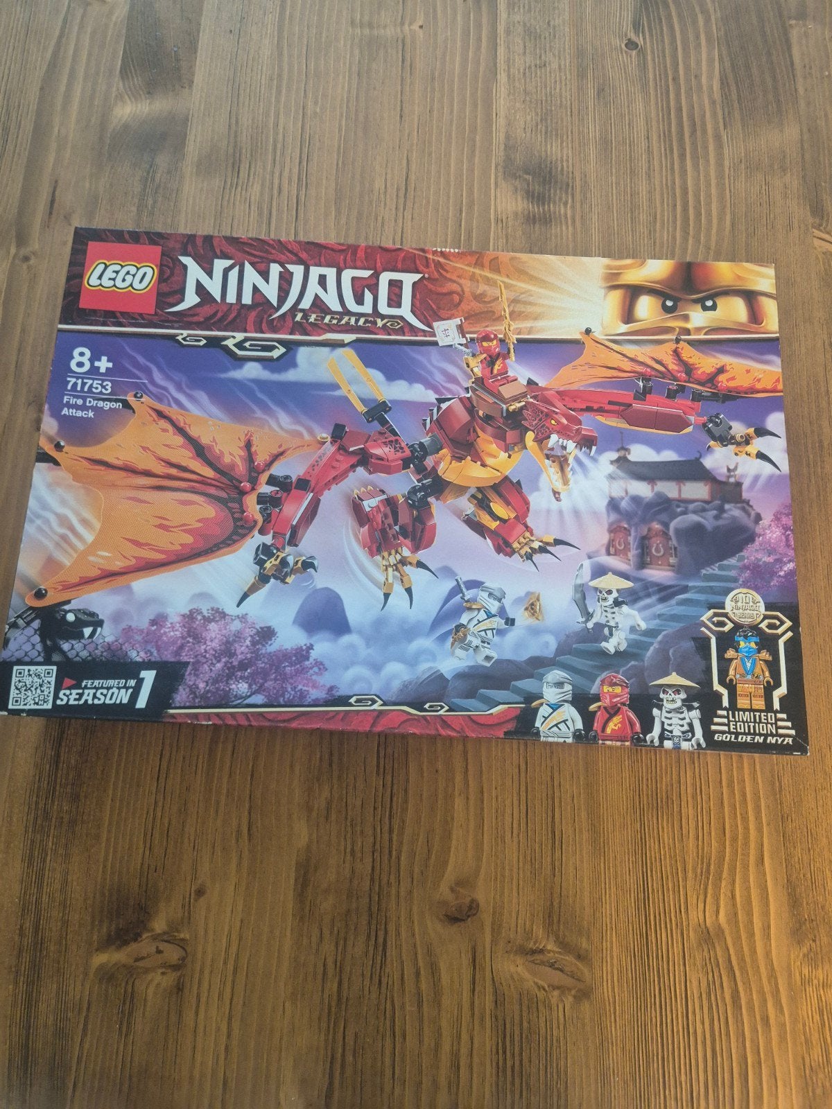 LEGO Ninjago Legacy 71753 Fire Dragon Attack Nieuw, Verzenden, Nieuw