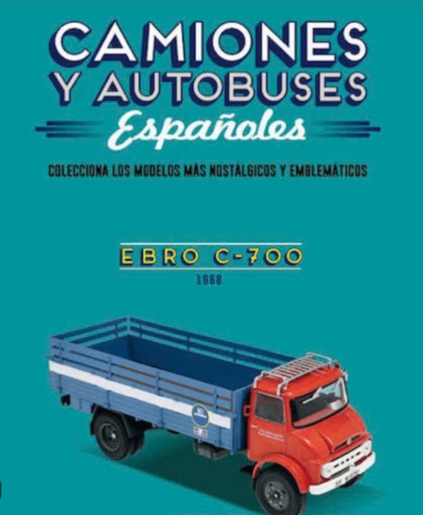 Ebro C 700 1968 Ford Thames schaal 1/43 camion autobus # 22, Hobby en Vrije tijd, Verzenden, Nieuw, Bus of Vrachtwagen, Overige merken