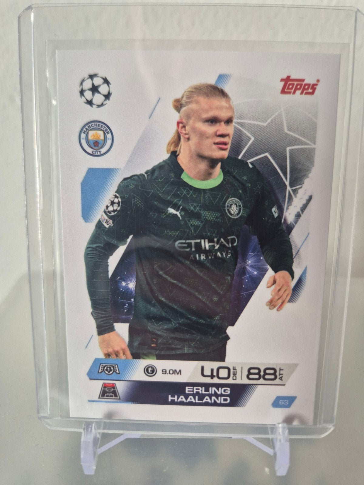 Erling Haaland Topps Match Attax Champions League kaart, Ophalen of Verzenden, Nieuw, Plaatje