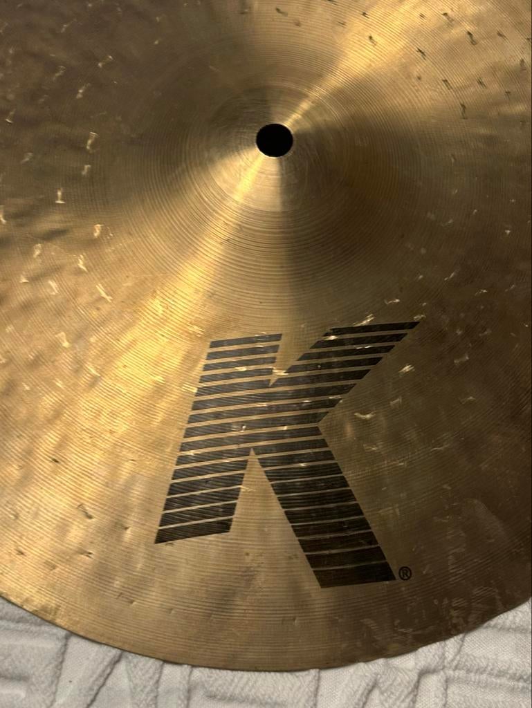 14” Zildjian K Custom Dark Crash (2009), Muziek en Instrumenten, Gebruikt, Usa, Drums of Percussie, Ophalen of Verzenden