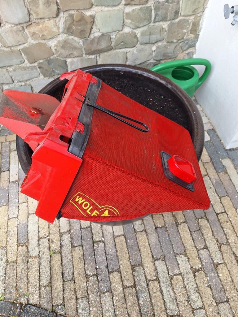 Opvangbak Wolfgarten Compact plus 34E, Tuin en Terras, Grasmaaiers, Ophalen of Verzenden, Gebruikt, Wolf-Garten