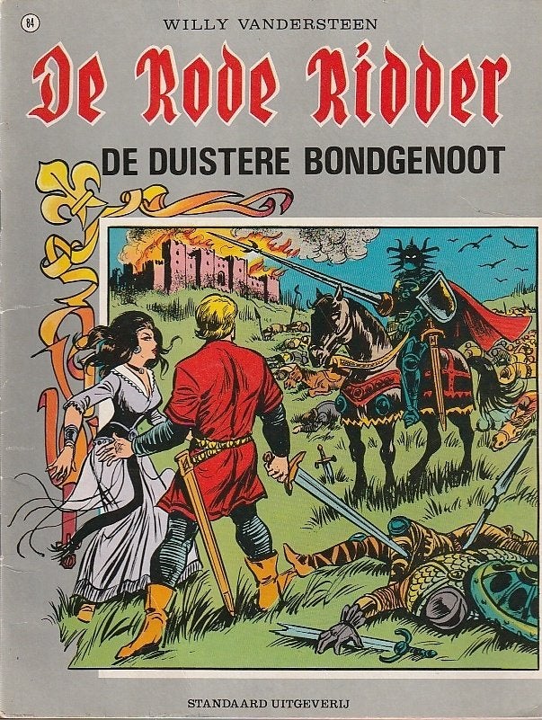 Rode Ridder Grijs 14 stuks en een verjaardagskalender, Meerdere stripboeken, Ophalen of Verzenden, Gelezen